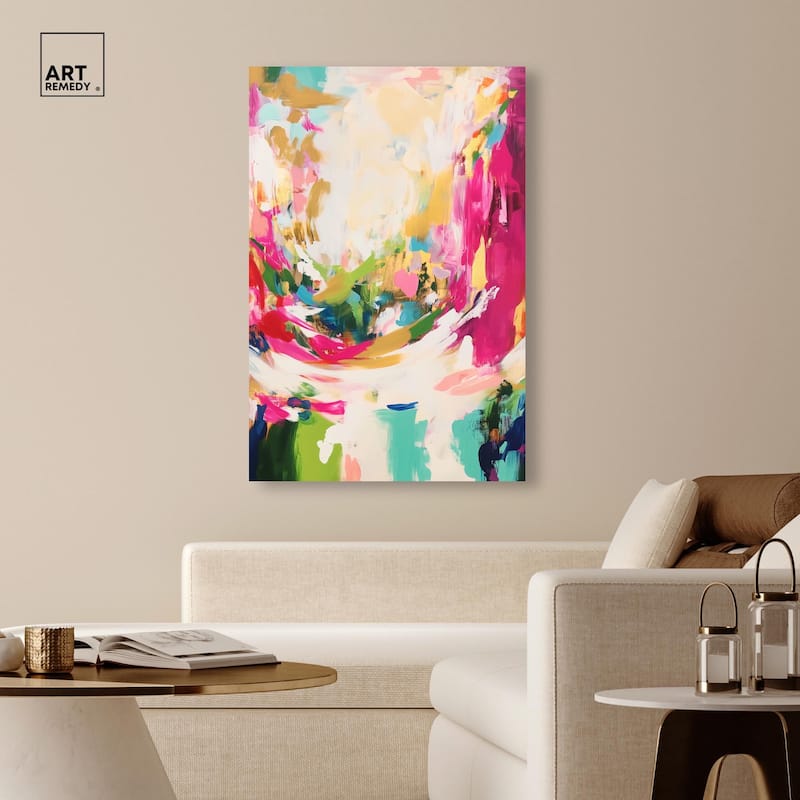 Deep Bloom I Canvas by Art Remedy, Gallery Wrapped