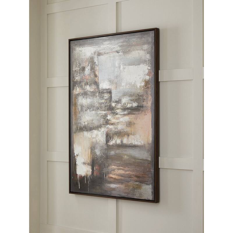 Signature Design by Ashley Floymour Gray/Brown Wall Art