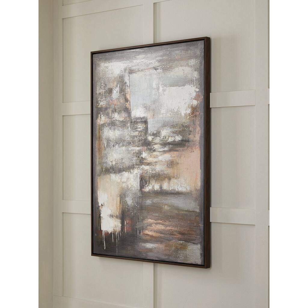 Signature Design by Ashley Floymour Gray/Brown Wall Art