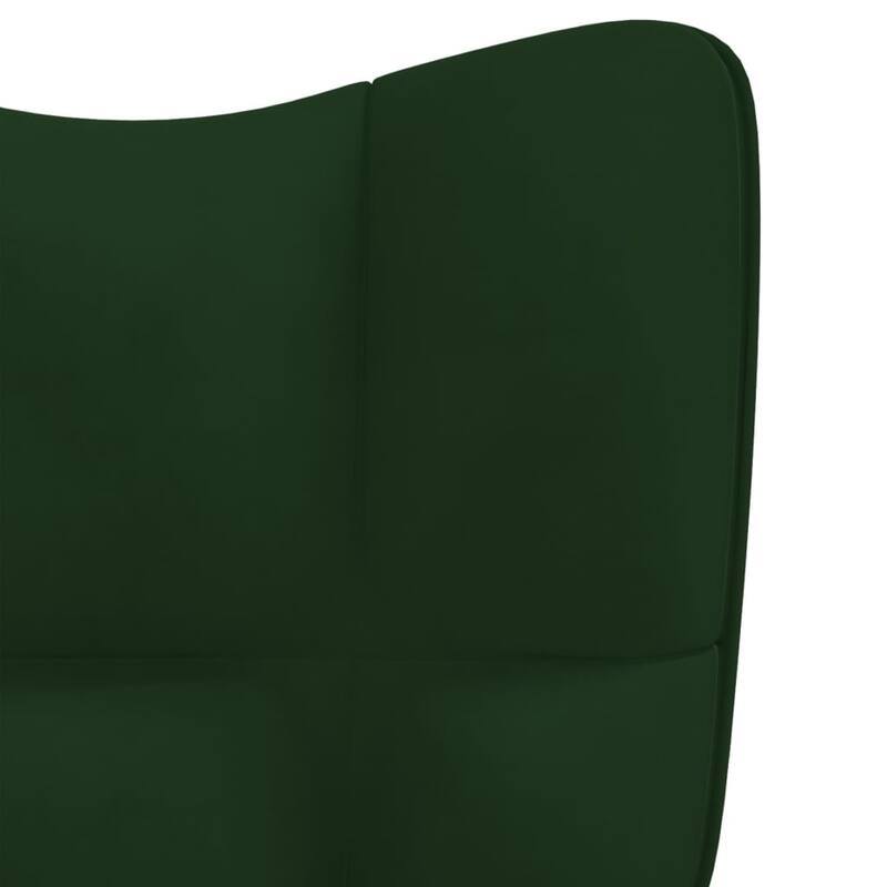 vidaXL Relaxing Chair multi colors Velvet