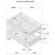 preview thumbnail 7 of 19, Chapman Transitional Wood Frame Bunk Bed