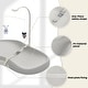 preview thumbnail 5 of 7, Baby Changing Pad Nursery Style Wipe-Clean Contoured Easy to Clean, Non-Slip Design for Changing Tables