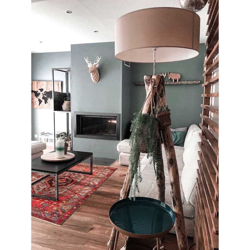 ECARPETGALLERY Hand-knotted Anadol Grey Wool Rug - 4'10 x 7'6