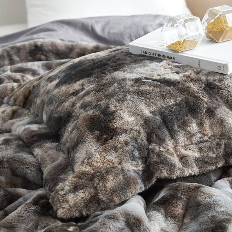 Wolf Bunny - Coma Inducer® Oversized Comforter Set - Gunpowder Black