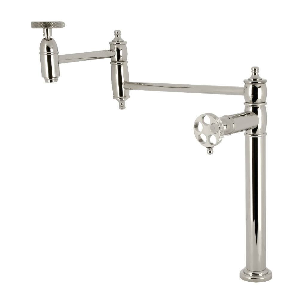 Kingston Brass KS370.RKX Webb 3 GPM Single Hole Pot Filler