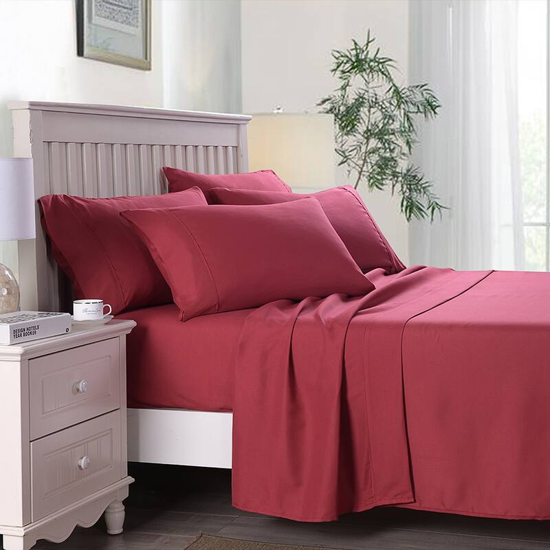 Hotel Luxury 6-piece Bed Sheets Set