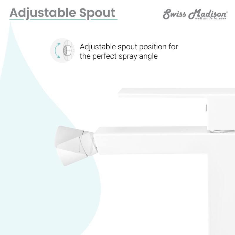 Swiss Madison SM-DF80 Concorde 2.2 GPM Single Hole Bidet Faucet with