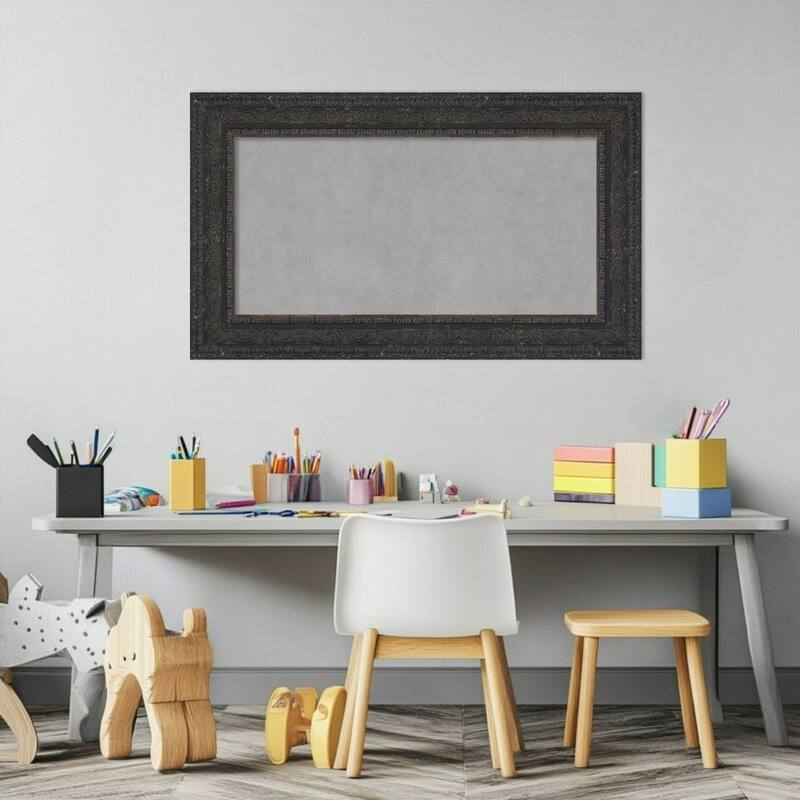 Amanti Art Attic Aged Black Framed