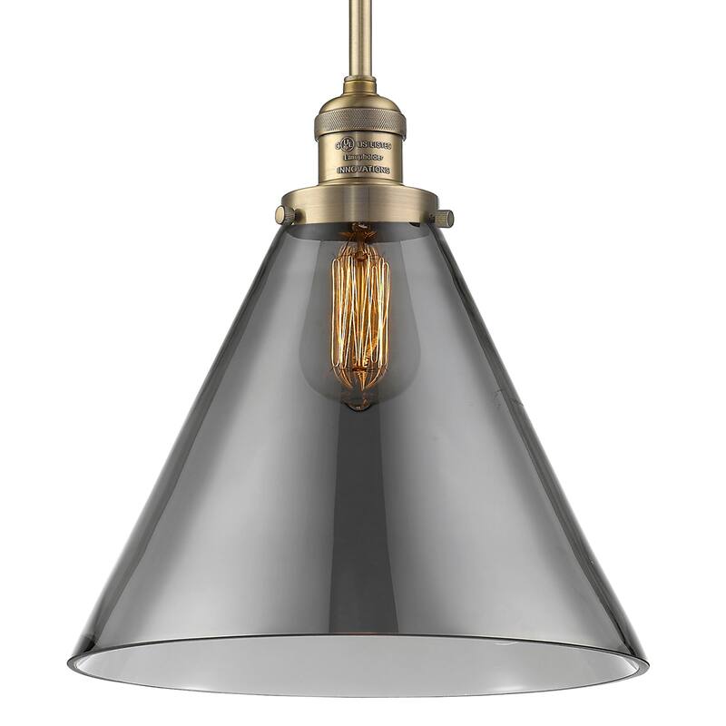 Innovations Lighting Large Cone Single Light 8" Wide Mini Pendant with