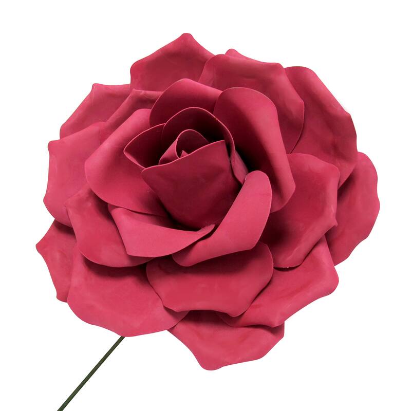 Set of 2 Large Foam Rose Stem Wall Decor Backdrop Art Crafts 20in