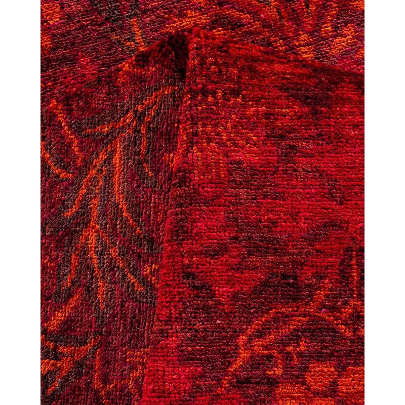 Vibrance, One-of-a-Kind Hand-Knotted Area Rug - Brown, 6' 1" x 8' 10" - 6' 1" x 8' 10"