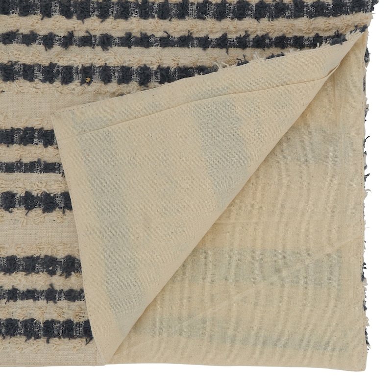 Long Table Runner With Striped Design - 16"x72"