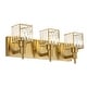 preview thumbnail 29 of 182, 2/3/4-Light Modern Bathroom Crystal Vanity Light Wall Sconces