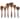 6 Piece Acacia Wood Cooking Utensil Set For Nonstick Cookware