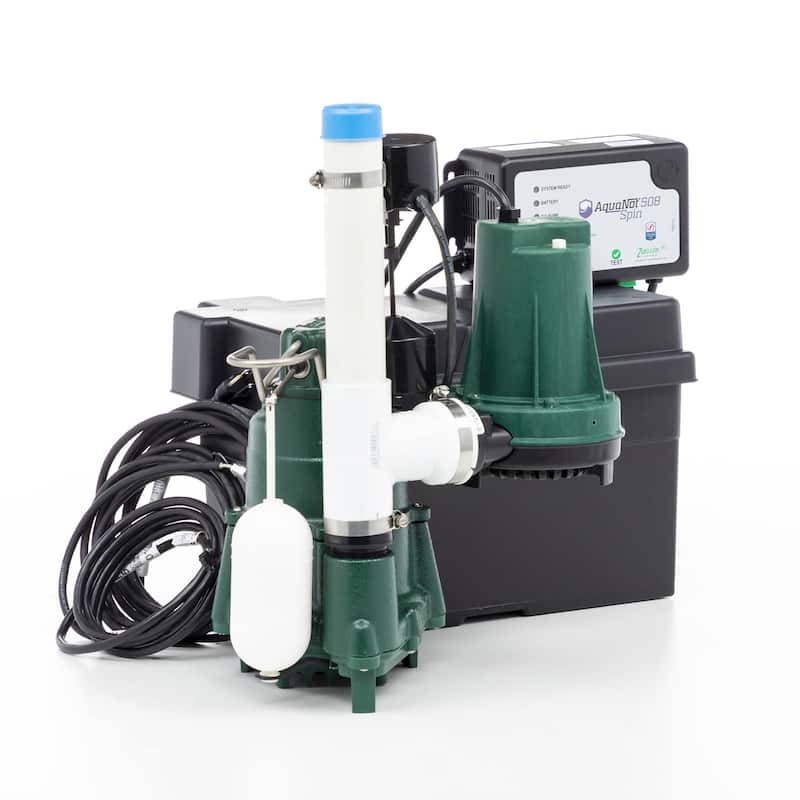 Zoeller 12 V Submersible Battery Back-Up Sump Pump System