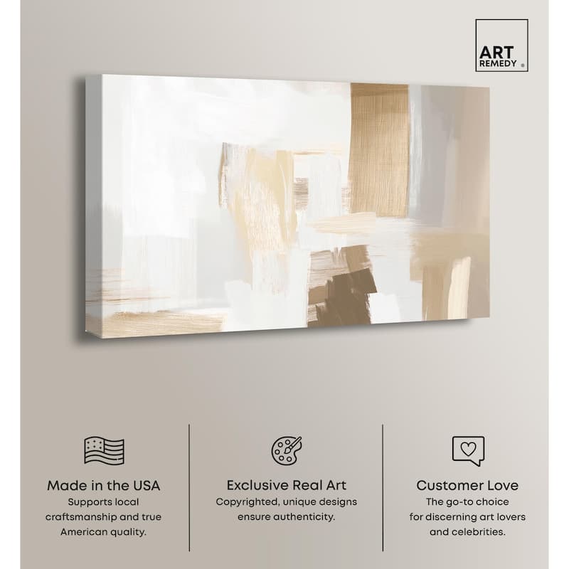 Honeycomb Hues II Canvas by Art Remedy, Gallery Wrapped
