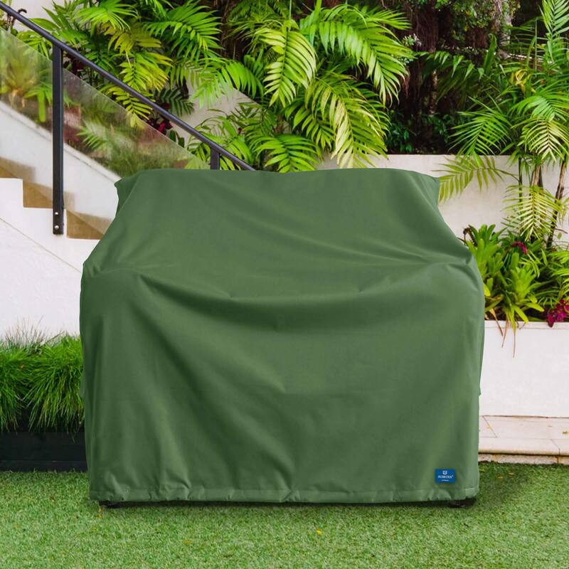 Subrtex Outdoor Sofa Cover Waterproof Couch Cover Patio Furniture Protector - Chair - Olive Green