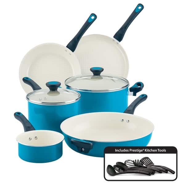 Go Healthy by Farberware Cookware Set & QuiltSmart Technology, 14