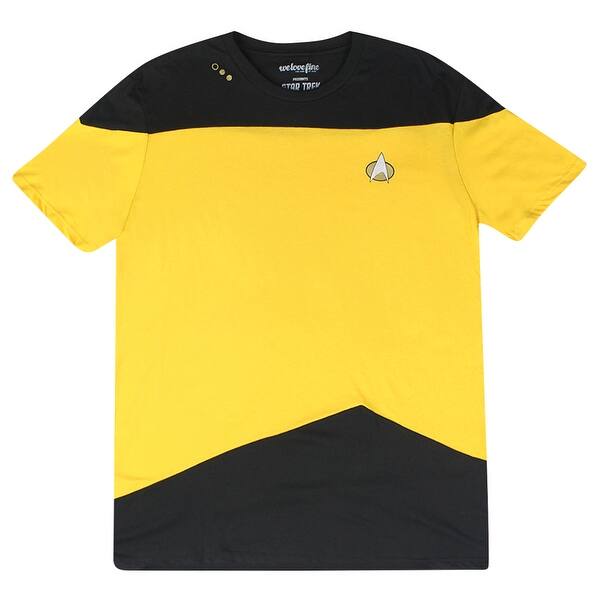 Shop We Love Fine Operation And Security Uniform Men S Yellow T Shirt Overstock 17064344
