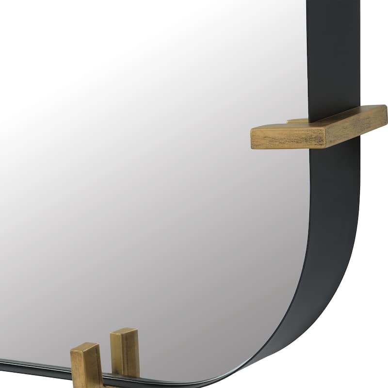 Uttermost Pali Industrial Iron Mirror - 27"W X 48"H X 3"D