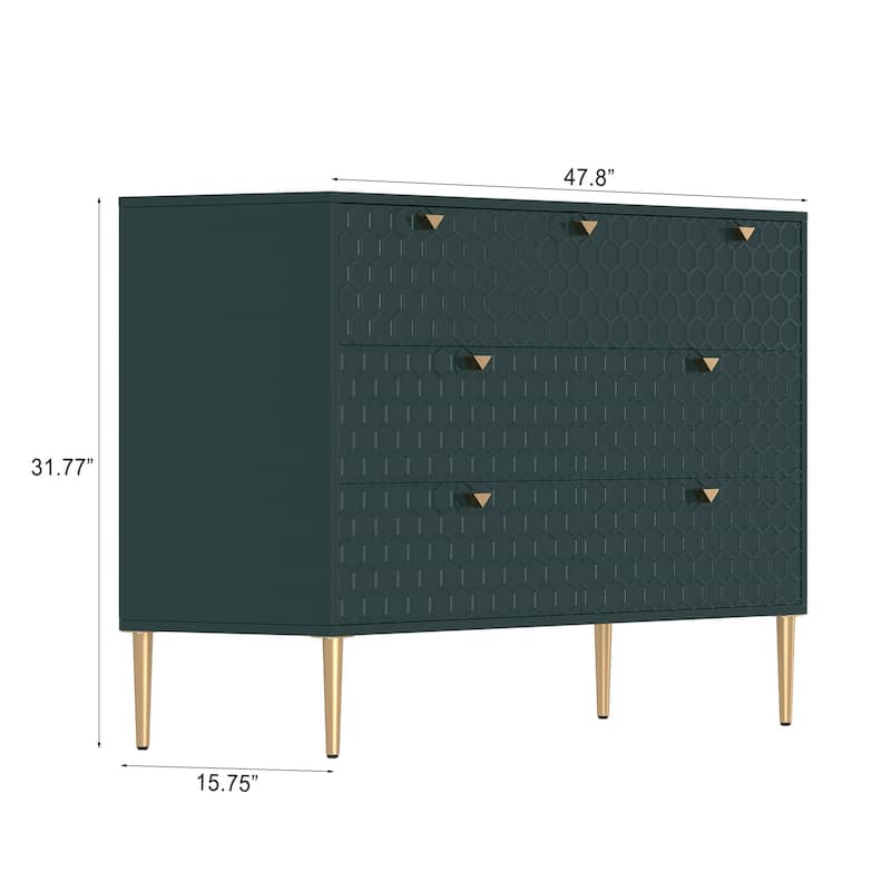 Morden Wood Furniture 7 Drawer Dresser Chest