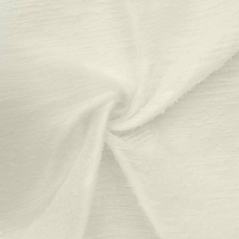Boucle Sheer Grommet Curtain Panel