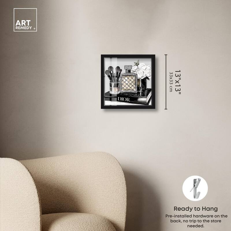 Classy Ink Glam Setup Shadowbox by Art Remedy