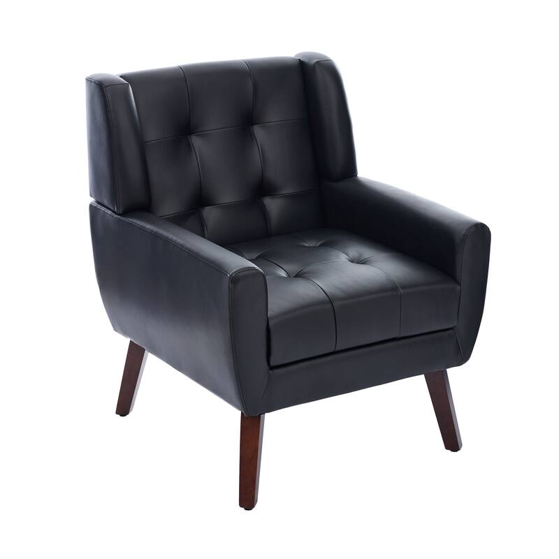 Set of 2 Tufted Upholstered Accent Armchair