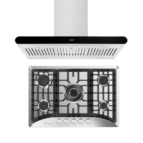 island gas hob