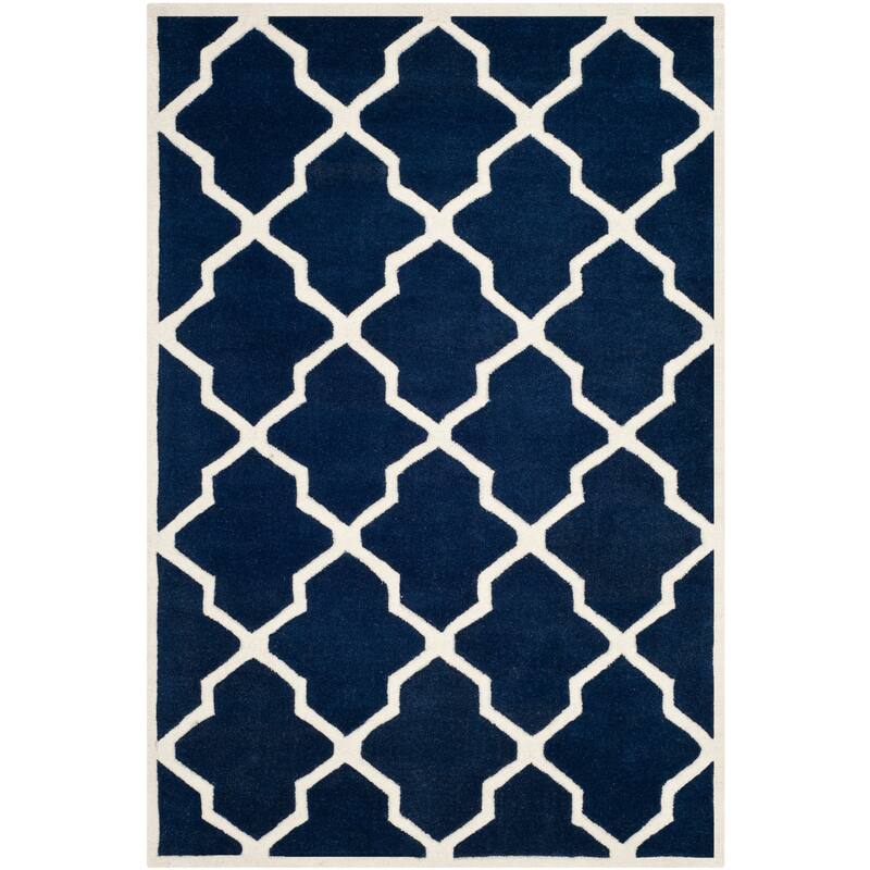 SAFAVIEH Handmade Chatham Rinske Modern Moroccan Wool Rug