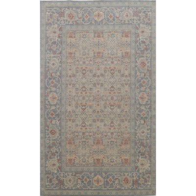 Geometric Traditional Ziegler Turkish Wool Area Rug Decorative Carpet - 6'7" x 9'10"