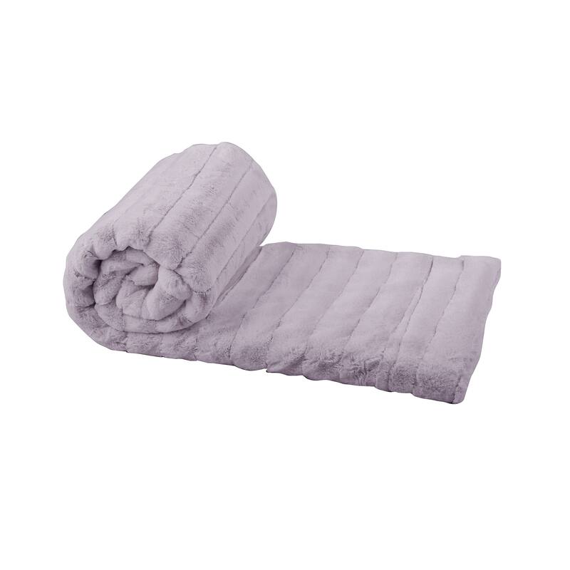 Supermink Decorative Fauxfur Throw 50'' x 60''