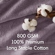 preview thumbnail 124 of 131, Madison Park Signature 800GSM Ultra-Soft 100% Cotton Absorbent Towel Set