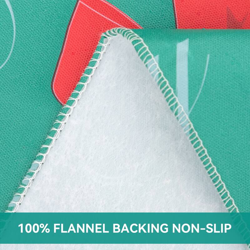 Retro Cofee Print tablecloth Great Flannel Elegant Waterproof Durable