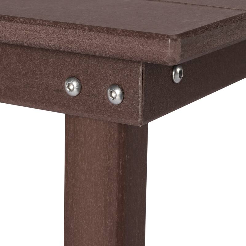 Laguna Hdpe All Weather Outdoor Patio 65" Bench