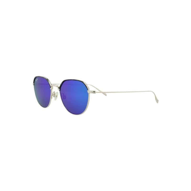 Maui Jim Round-Frame Titanium Sunglasses