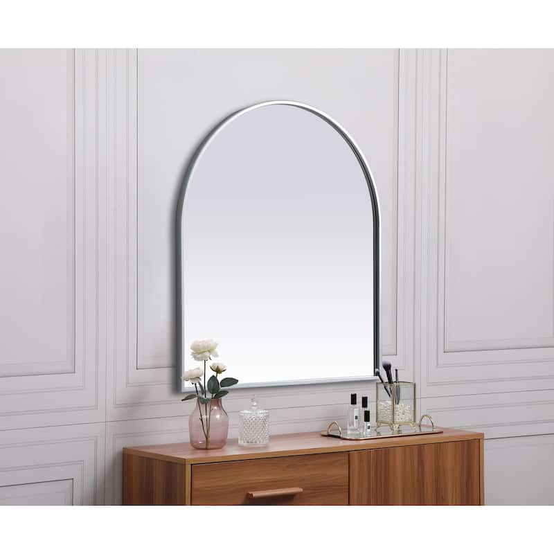 Elegant Lighting MR1A2730 Ayra 27" W x 30" H Modern Arched Bathroom