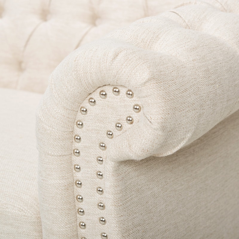 Parksley Tufted Chesterfield 3-seat Sofa by Christopher Knight Home