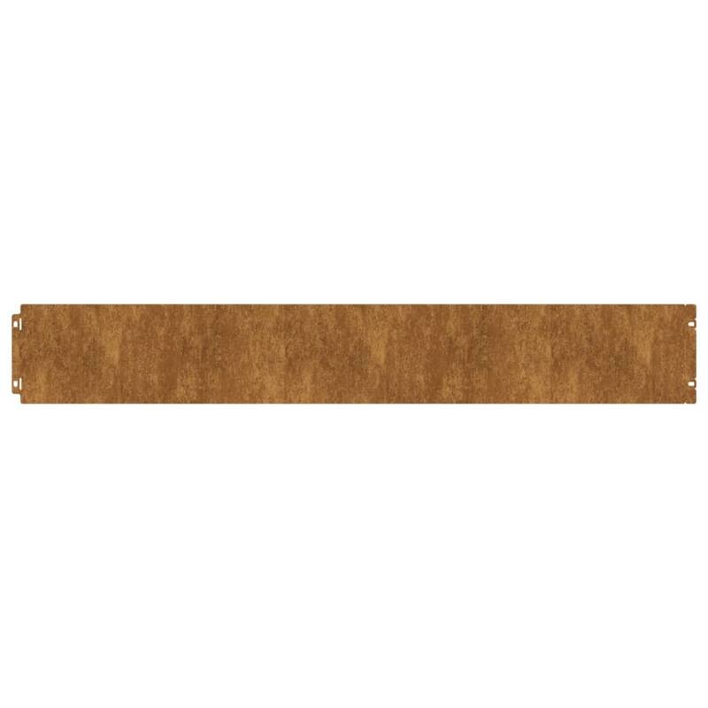 vidaXL Lawn Edgings Landscape Border Outdoor Garden Flexible Corten steel