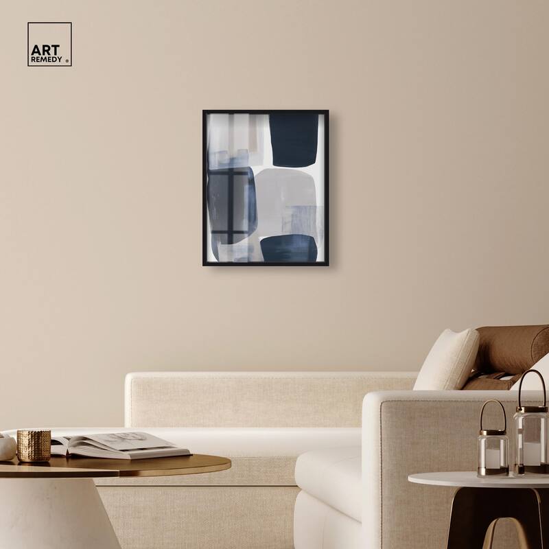 Oceanic Forms II Shadowbox by Art Remedy