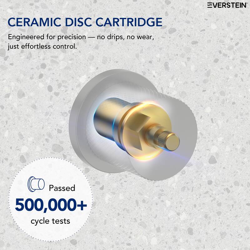 Wall Mount Stainless Steel Bathroom Sink Faucet 3 Hole 2 Handles Bathroom Faucet