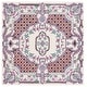 preview thumbnail 112 of 118, SAFAVIEH Handmade Bellagio Fronnie Oriental Medallion Wool Rug 5' Square - Ivory - Square