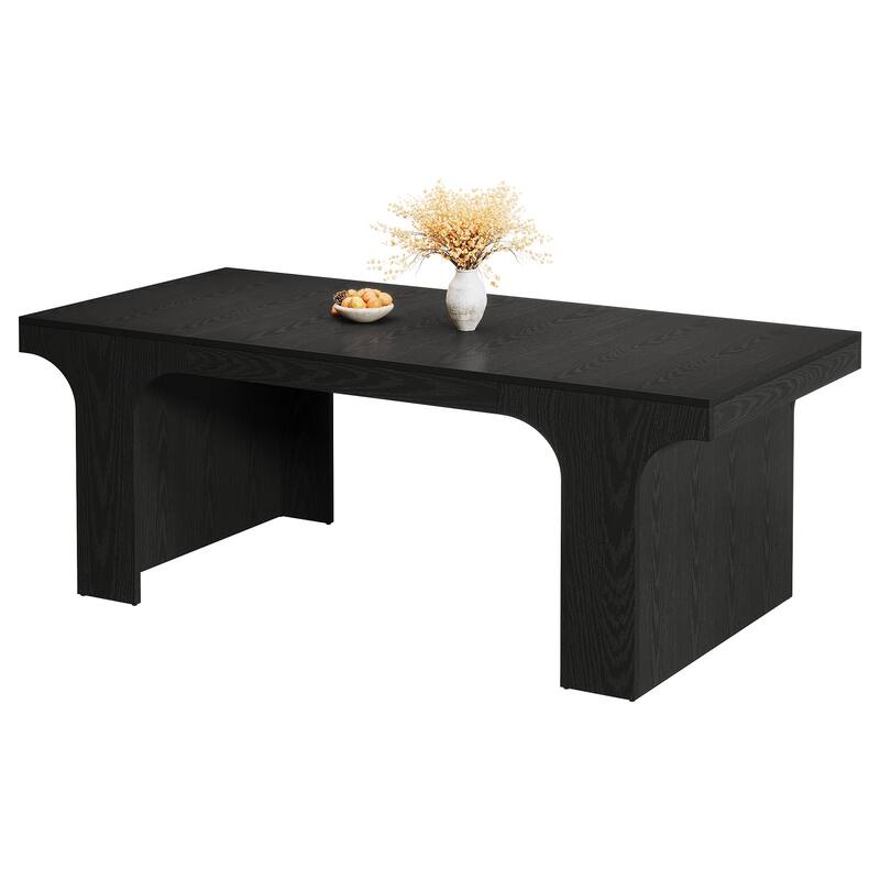 71" Large Wood Dining Table, Rectangular Kitchen Table, Dinner Accent Gathering Table