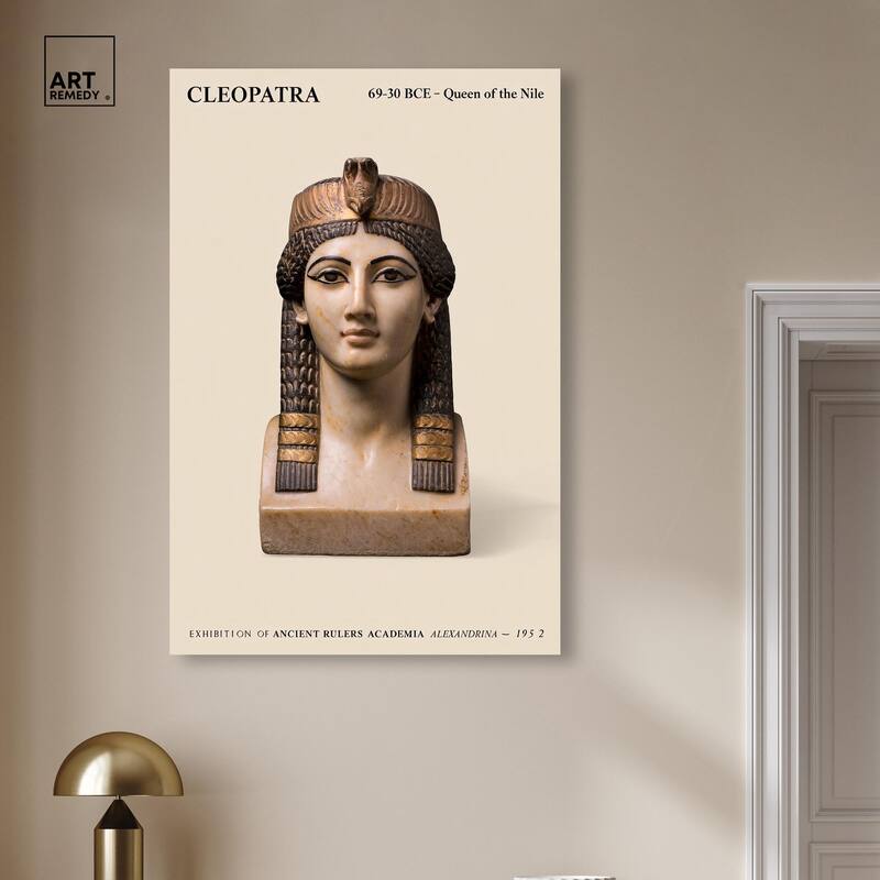 Queen of Egypt Canvas by Art Remedy, Gallery Wrapped