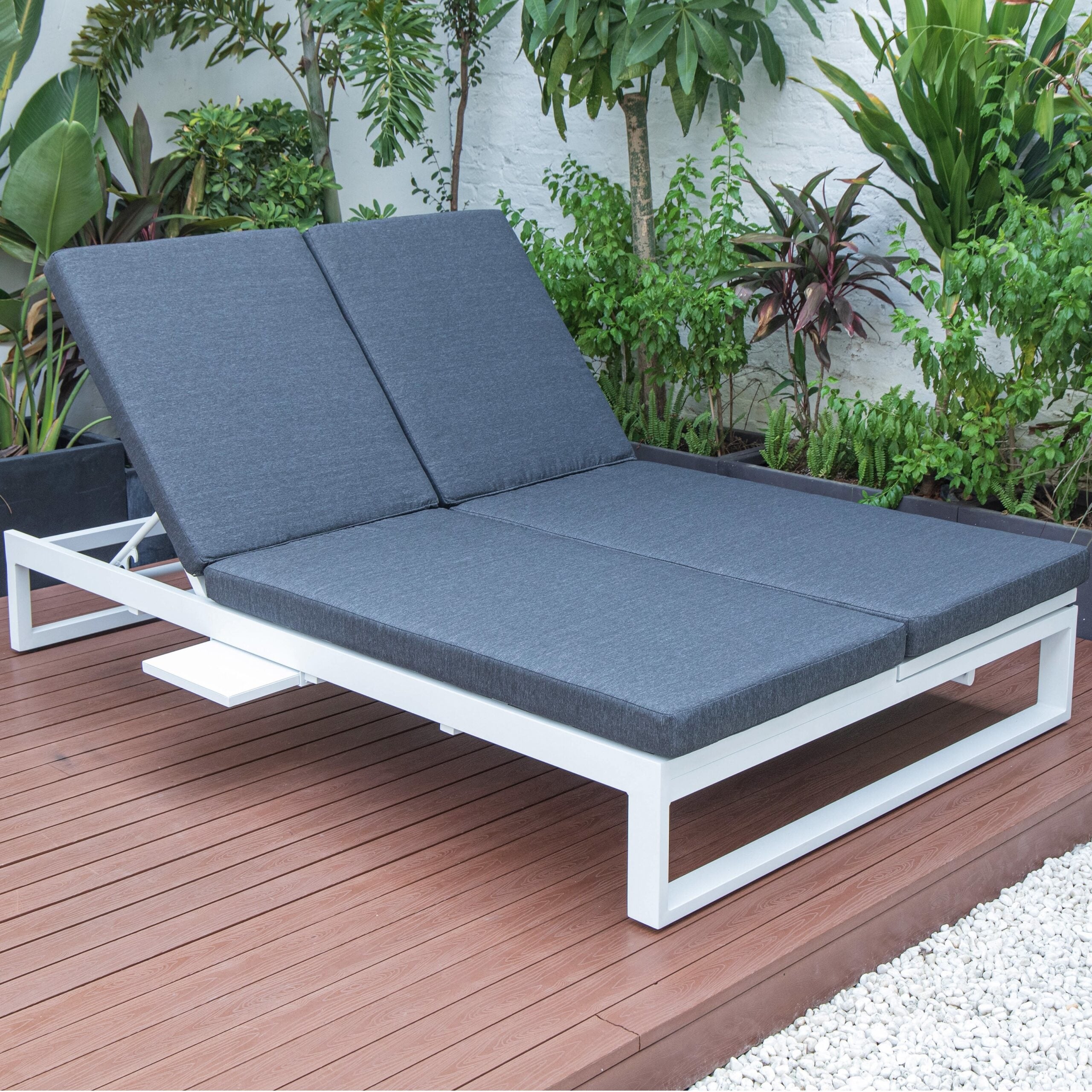 Convertible chaise hotsell lounge outdoor