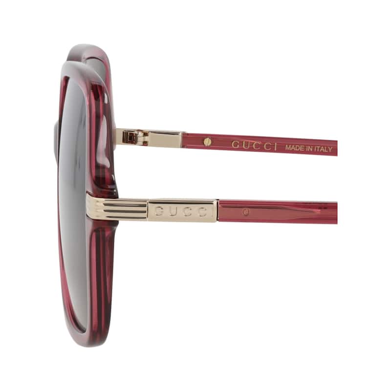 Gucci Square-Frame Recycled Acetate Sunglasses