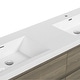preview thumbnail 31 of 169, CASAINC Floating Bathroom Vanity with Resin Top Basin and Soft Closing Drawers