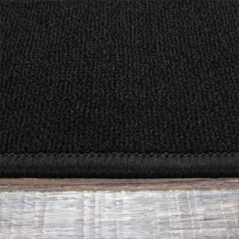 Sweet Home Stores Solid Aisle Hallway Kitchen Non-Slip Runner Rug