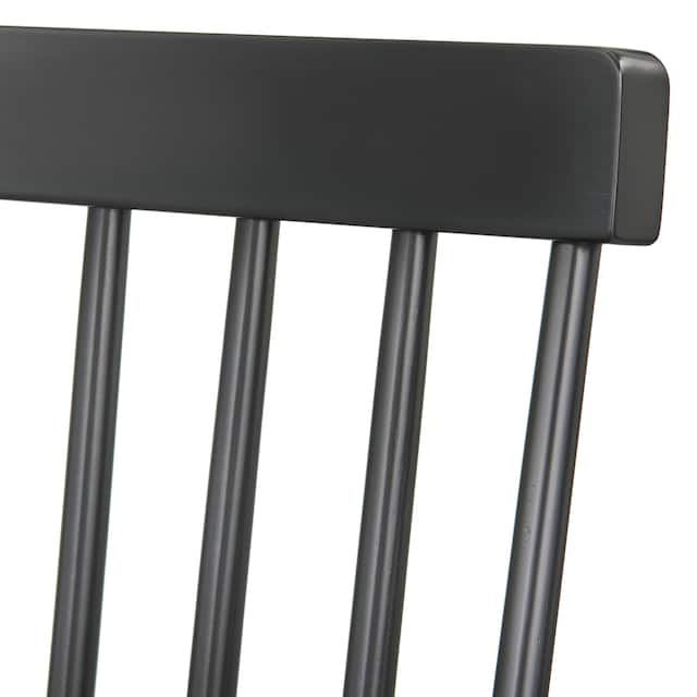 Lifestorey Lowry Solid Wood Dining Chairs (Set of 2)