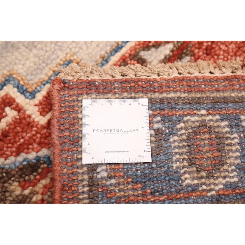 ECARPETGALLERY Hand-knotted Jules Serapi Dark Copper Wool Rug - 2'7 x 9'10